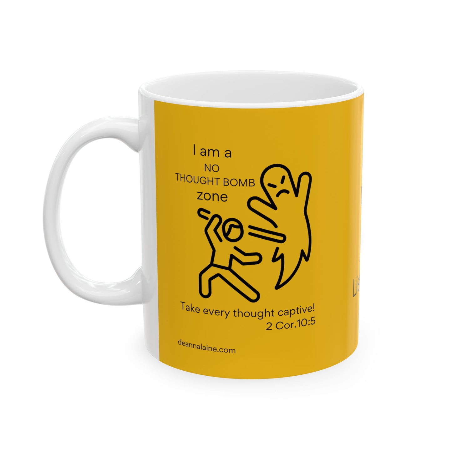 No Thought Bomb Zone Mug