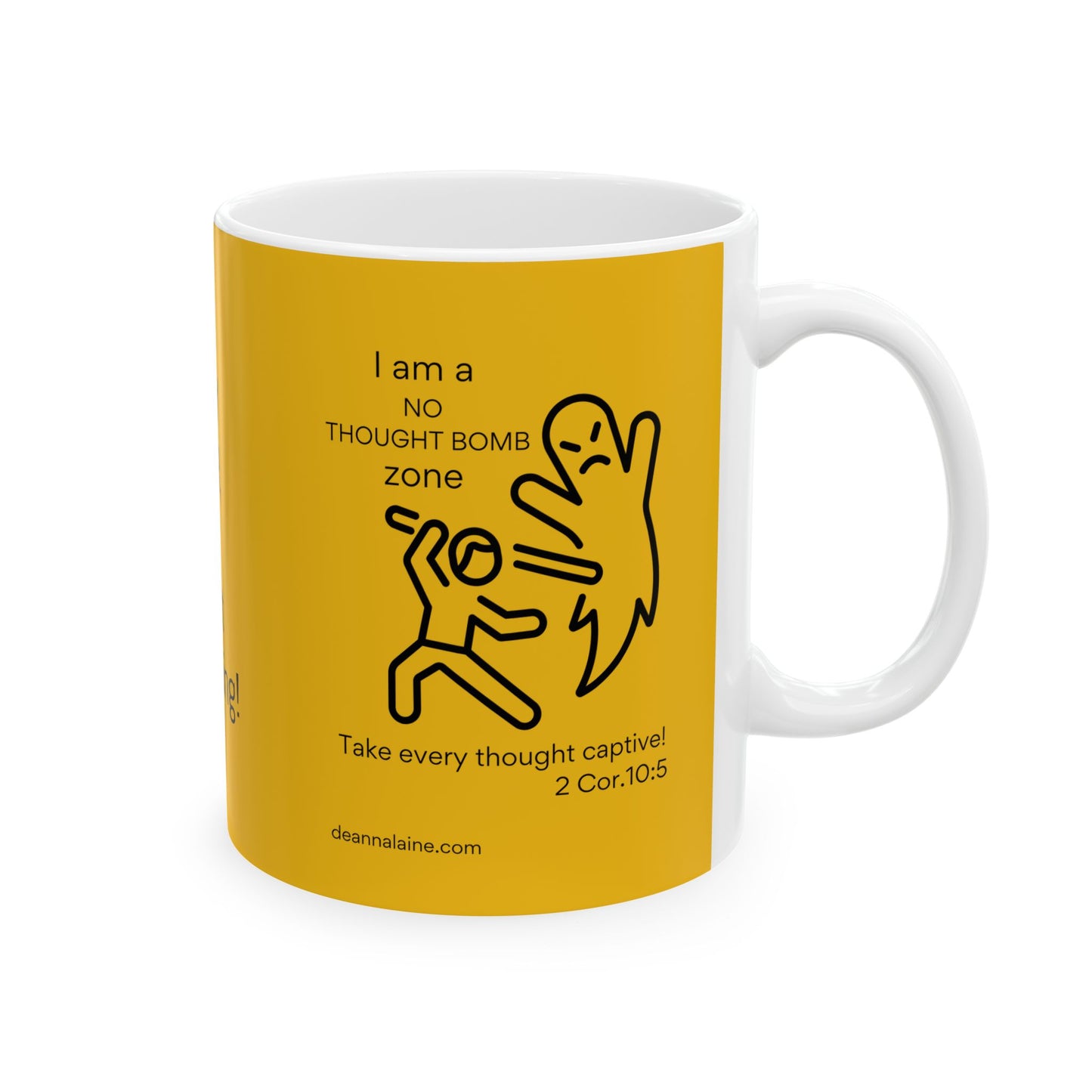 No Thought Bomb Zone Mug