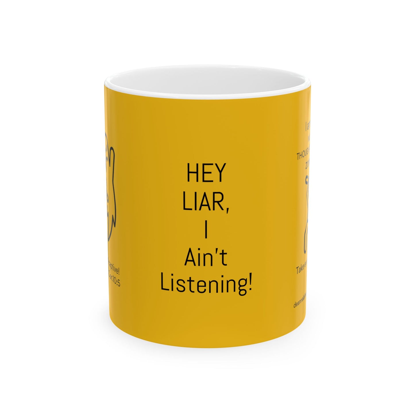 No Thought Bomb Zone Mug