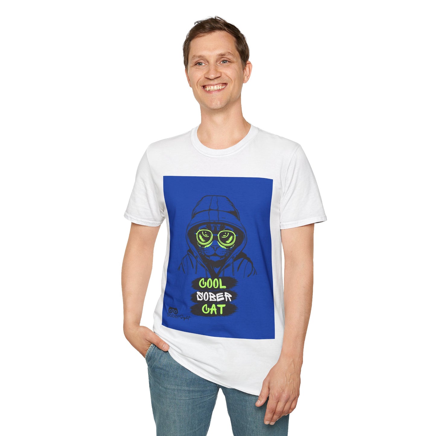 Cool Sober Cat T-Shirt