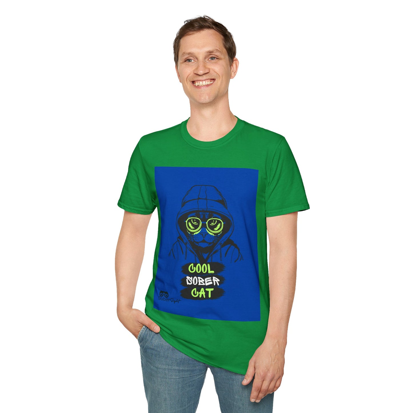 Cool Sober Cat T-Shirt