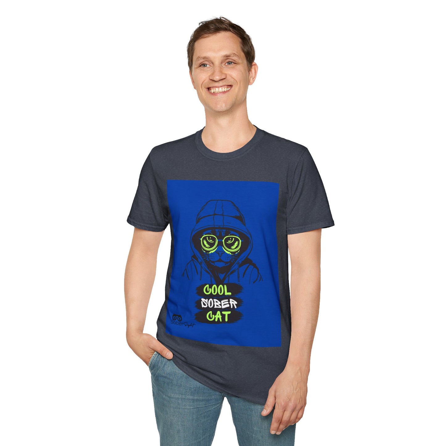 Cool Sober Cat T-Shirt