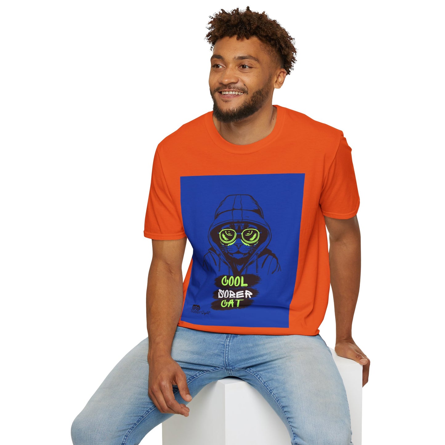 Cool Sober Cat T-Shirt