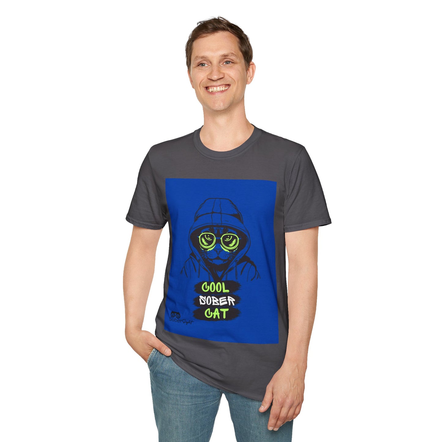 Cool Sober Cat T-Shirt