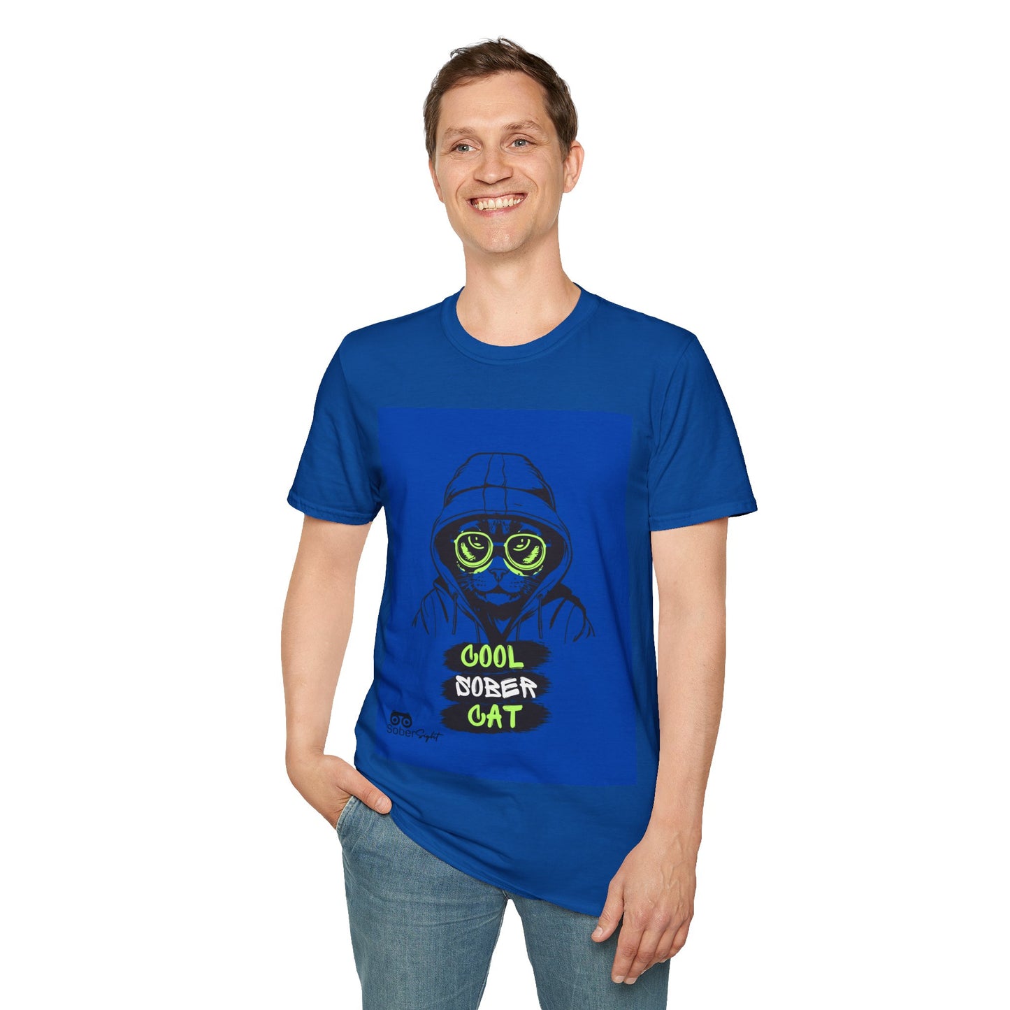 Cool Sober Cat T-Shirt