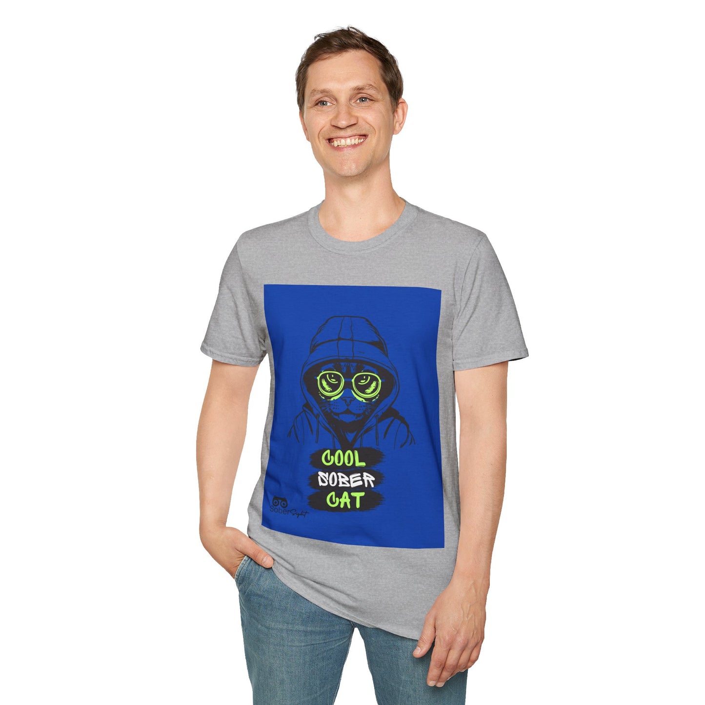 Cool Sober Cat T-Shirt