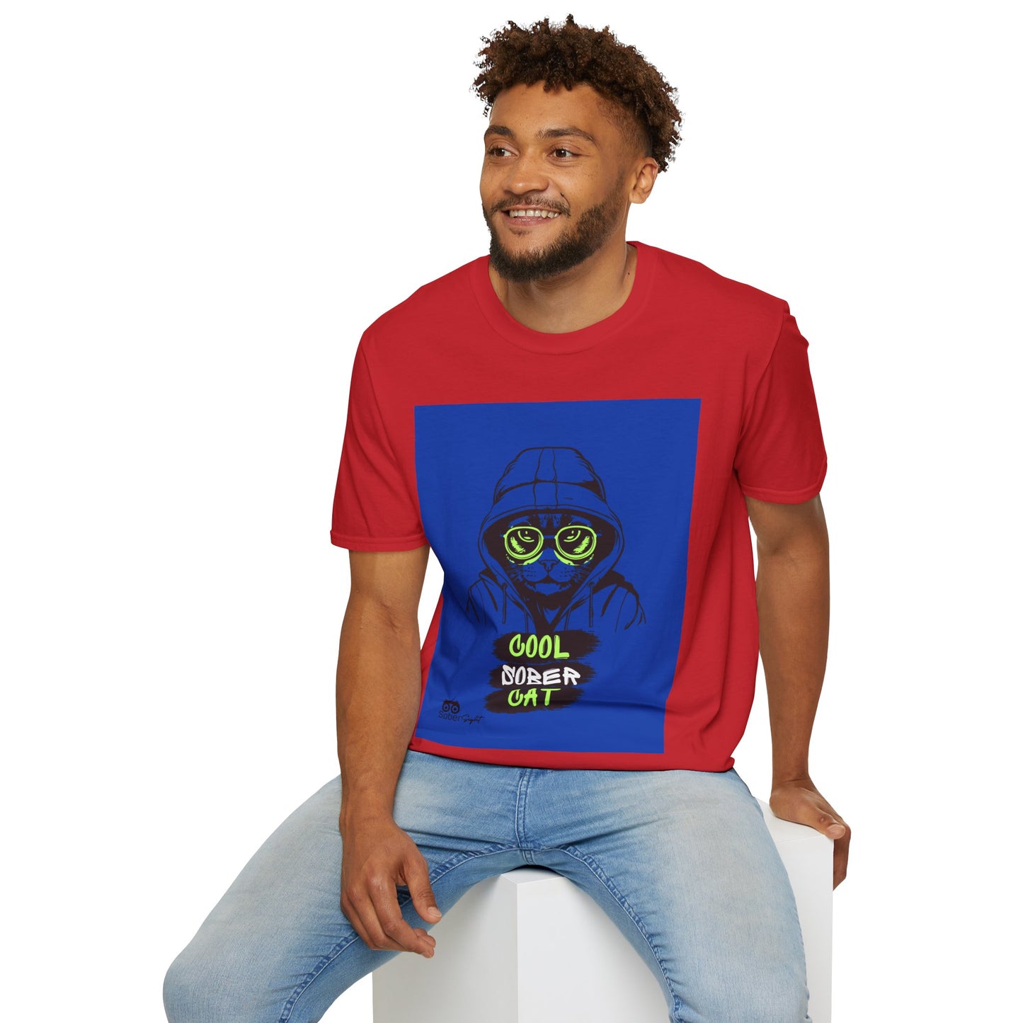 Cool Sober Cat T-Shirt