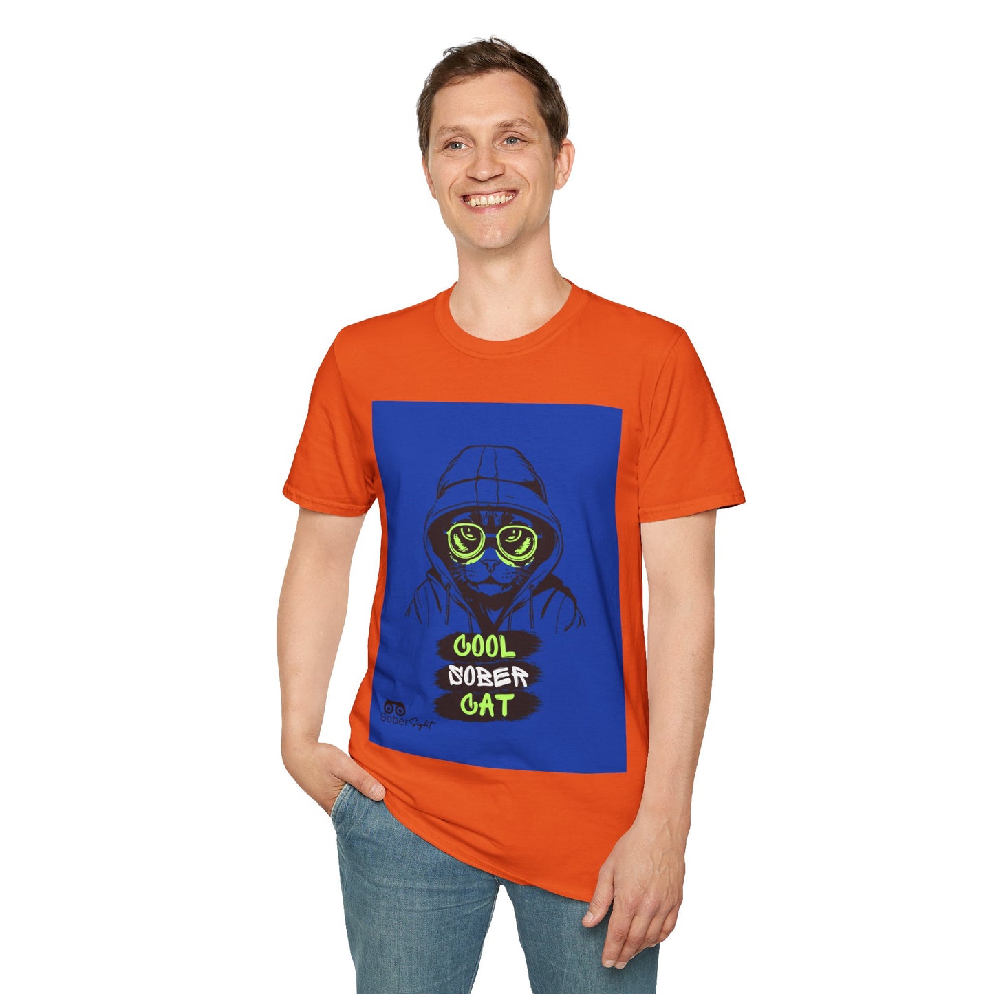 Cool Sober Cat T-Shirt