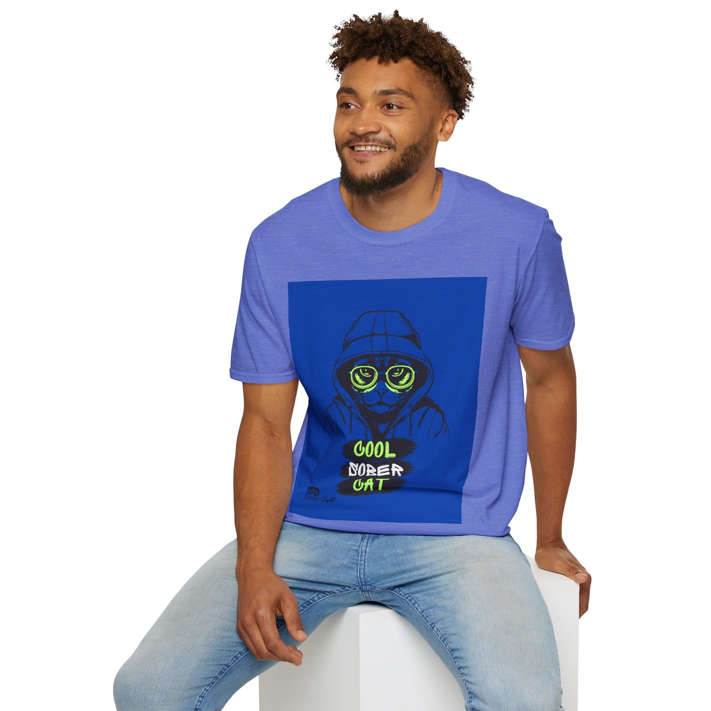 Cool Sober Cat T-Shirt