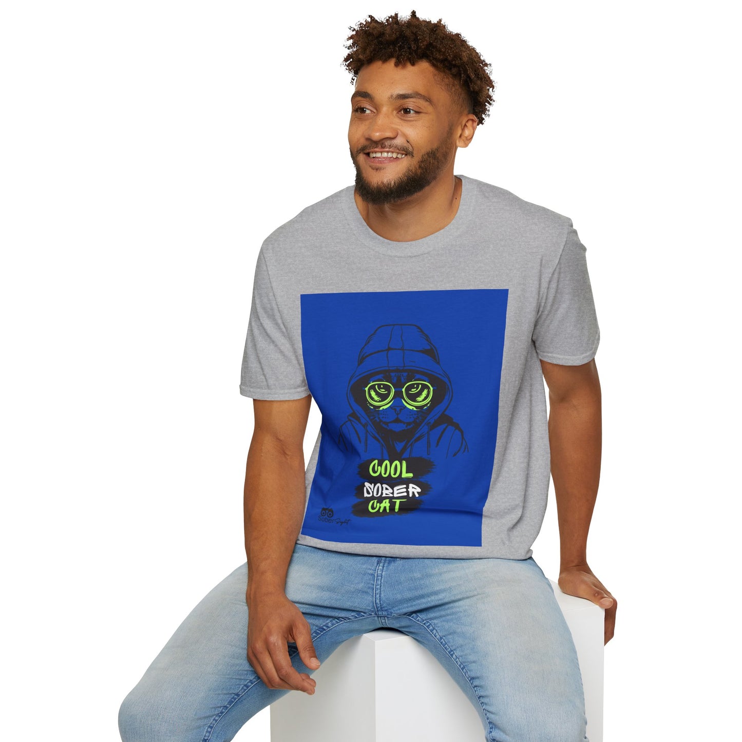 Cool Sober Cat T-Shirt