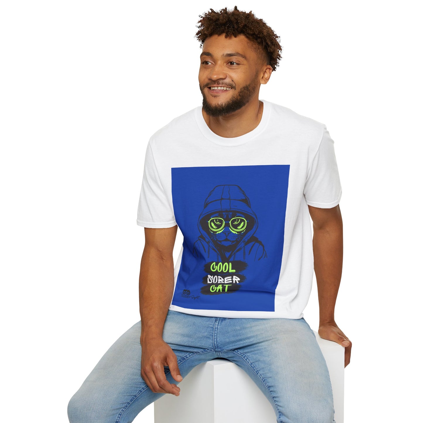 Cool Sober Cat T-Shirt