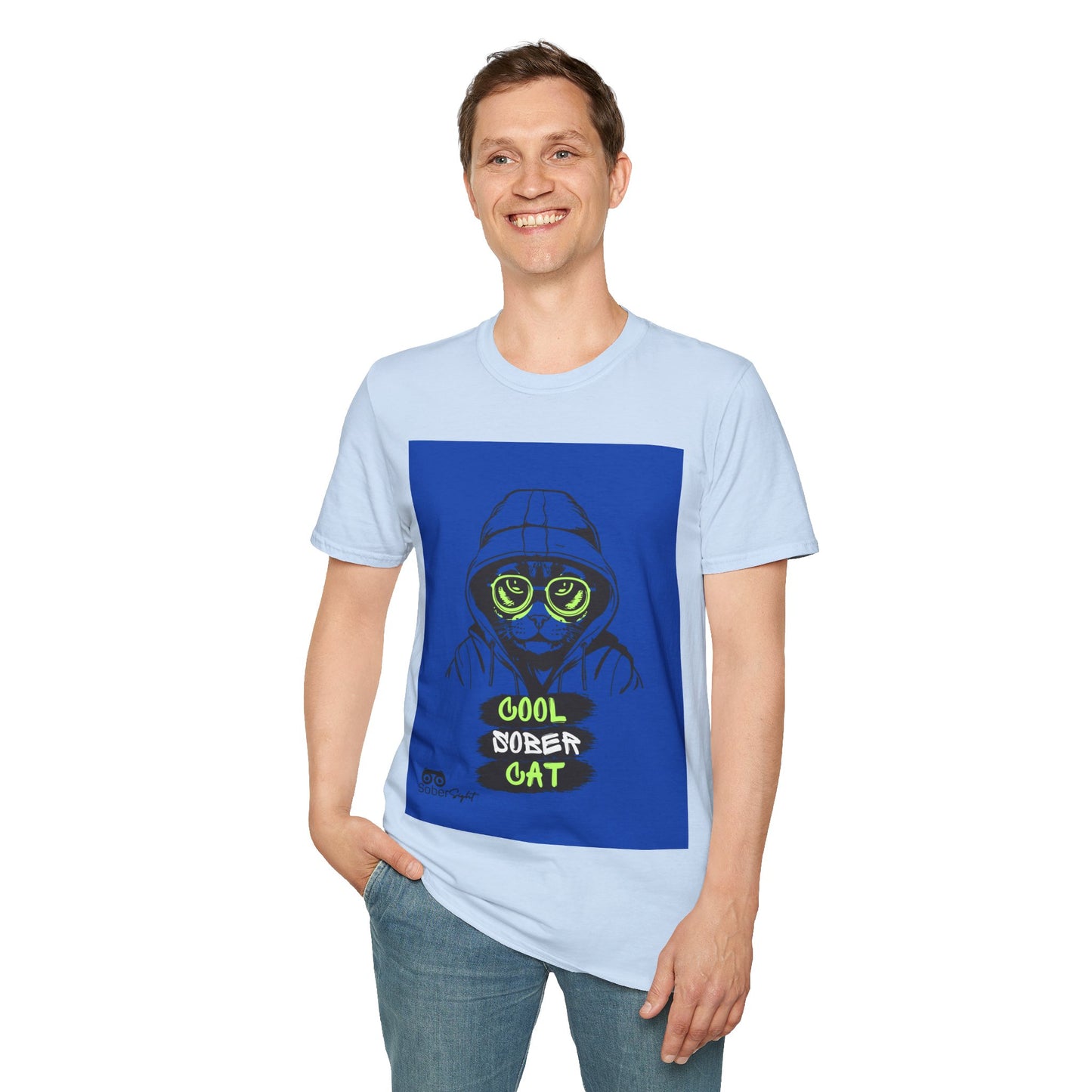 Cool Sober Cat T-Shirt