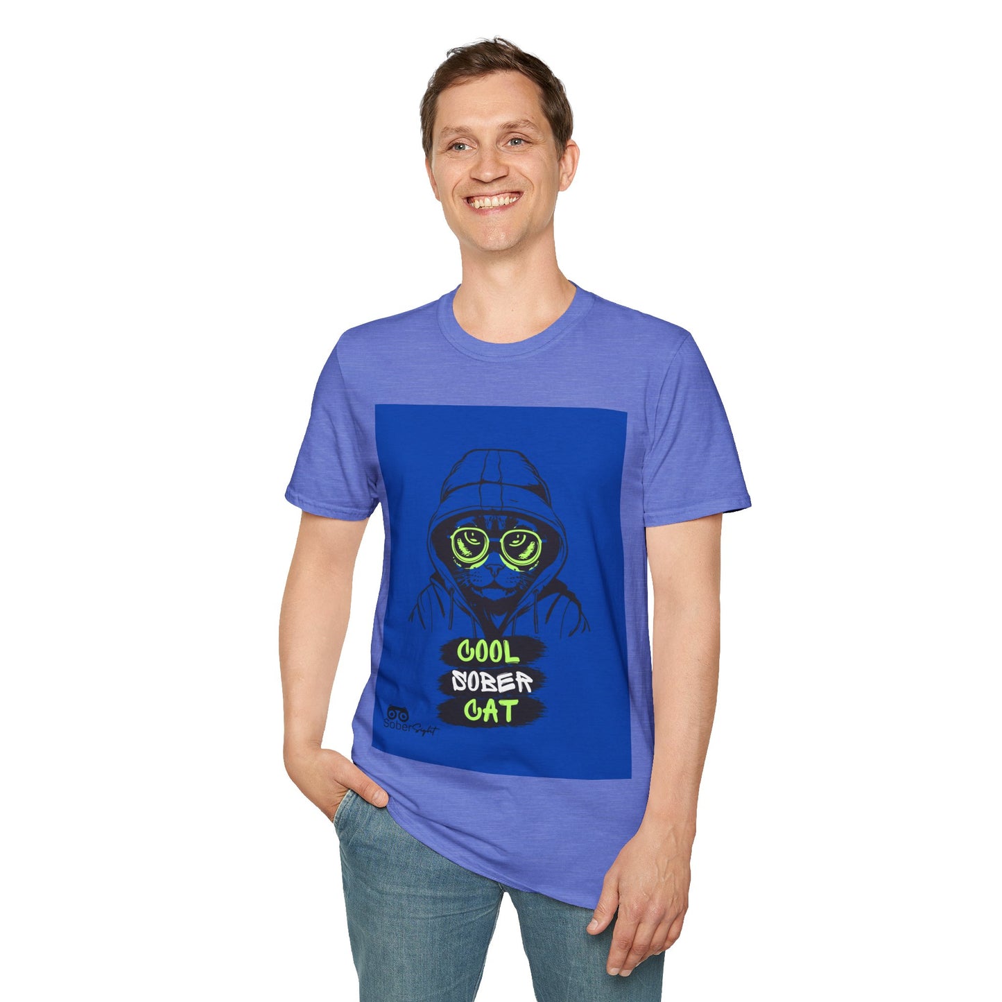 Cool Sober Cat T-Shirt